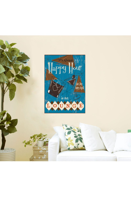 Retro Sticker Poster