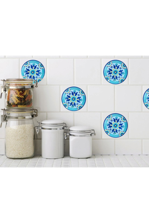 Mutfak Ve Banyo Fayans Sticker - 12 Adet