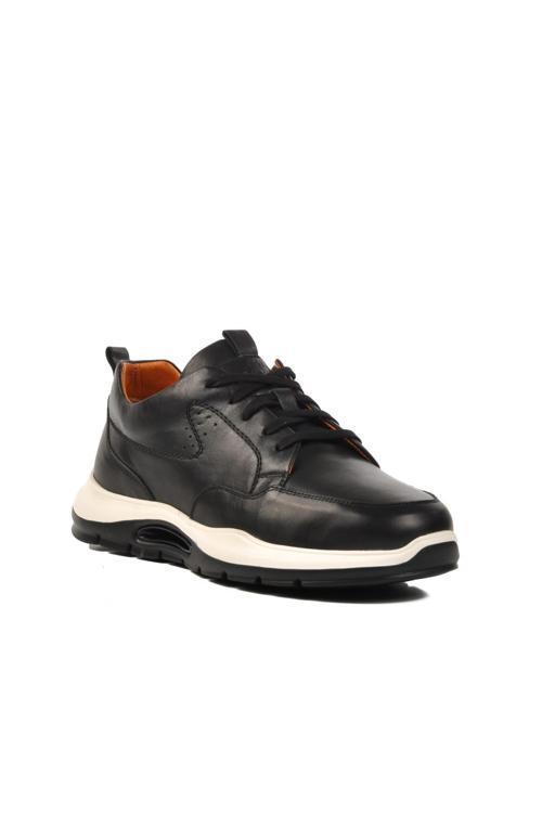 Siyah Hakiki Deri Erkek Sneaker Dr.Flexer 822502 M 