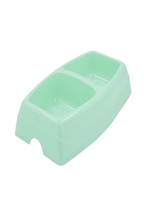 ikili Küçük Kedi Köpek Mama Kabı 350 Ml