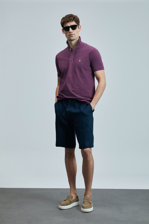 Laon Smart Erkek Polo Tişört Bordo
