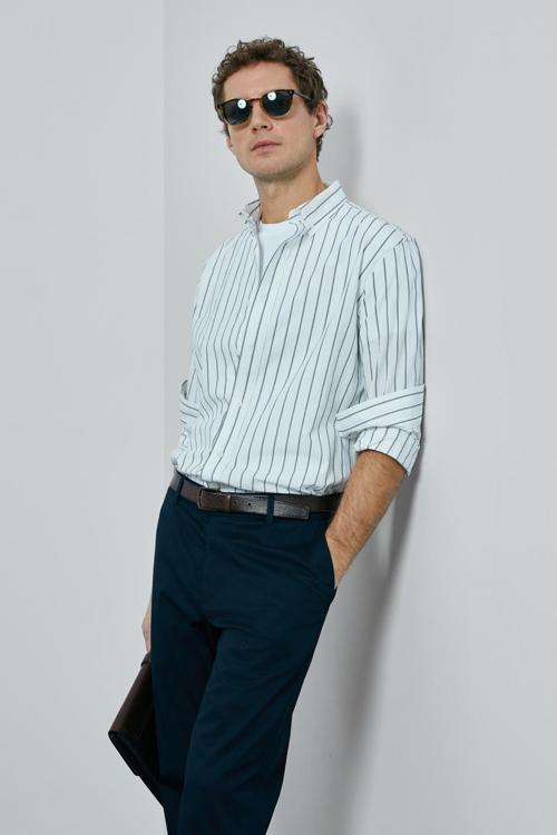 Erkek Regular Fit Nıcer Basic Gömlek 111010639 Lacivert