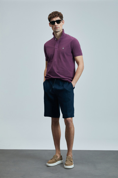 Laon Smart Erkek Polo Tişört Bordo
