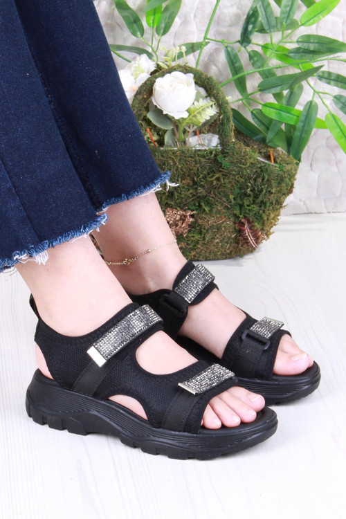 35400 Diva Comfort Rahat Çırtlı Kadın Sandalet