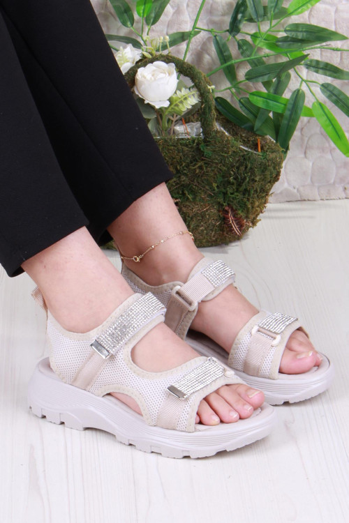 35400 Diva Comfort Rahat Çırtlı Kadın Sandalet