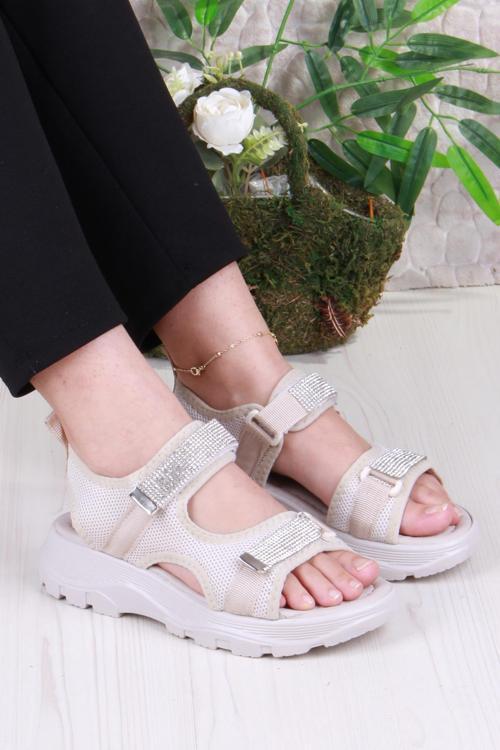 35400 Diva Comfort Rahat Çırtlı Kadın Sandalet