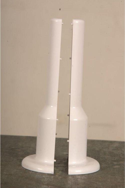 Radyatör Petek Boru Gizleme Aparatı Beyaz (16 Cm Uzunluk, Pex Boruya Uygundur)