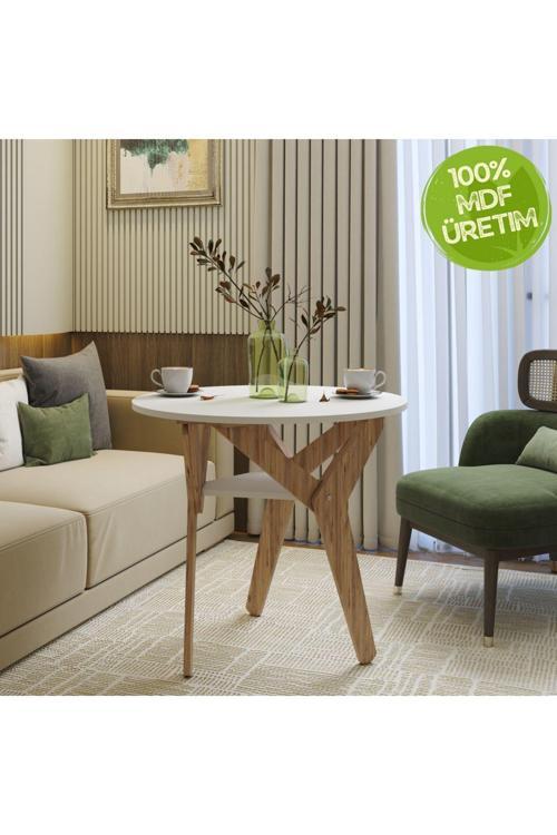 Çok Amaçlı Sehpa Masa - %100 Mdf - Ayarlanabilir Ayaklara Sahip, Hem Masa Hem Sehpa Olarak Kullanım