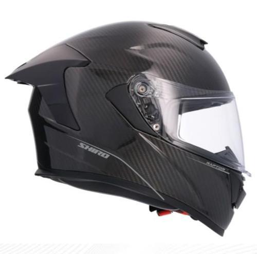 SHIRO 2005 S04 KASK FC CARBON SV L 5960 SİYAH E22.06 (GÖZLÜKLÜ)