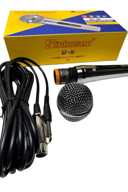 D-8 Professional Kablolu Dinamik Vocal Mikrofon