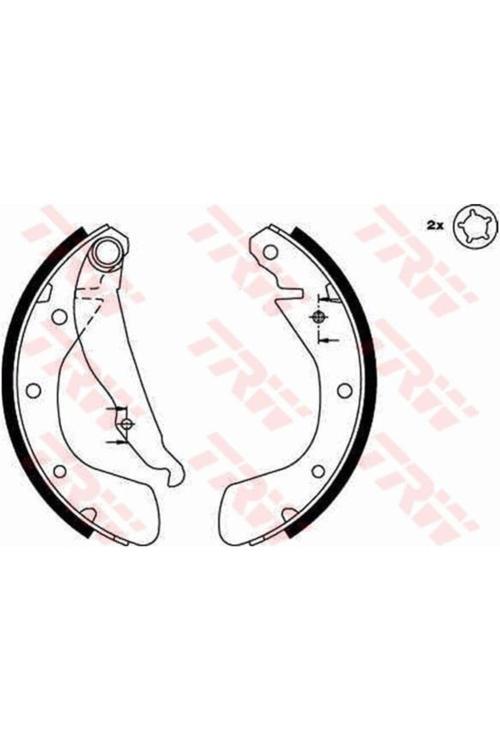 Opel Corsa B 1993-2000 Arka Balata Marka