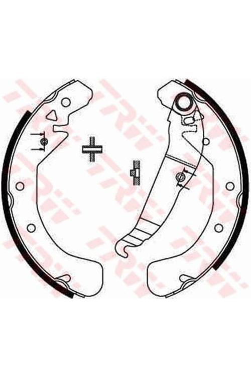 Arka Balata Astra F 91-98/Astra G 98-05/Astra H 04-/Combo 01-/Vectra B/Zafıra A (228*42)Papuç