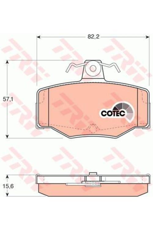 Nissan Primera P11 1996-2002 1.6I-2.0I- Arka Balata Marka