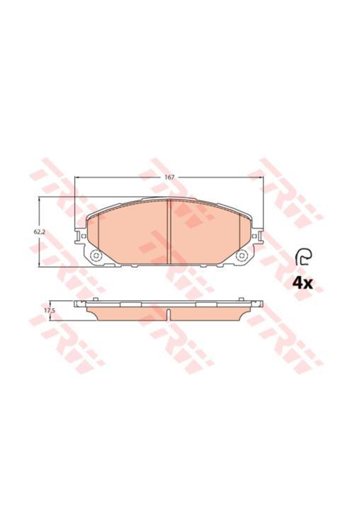 Fren Balatası Ön Jeep Cherokee 2013 --