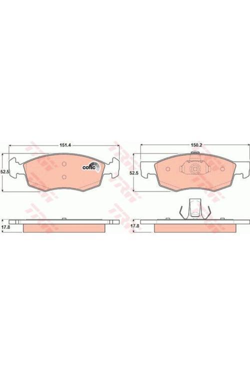 Fiat Doblo 2000-2005 1,2 Ön Balata Marka