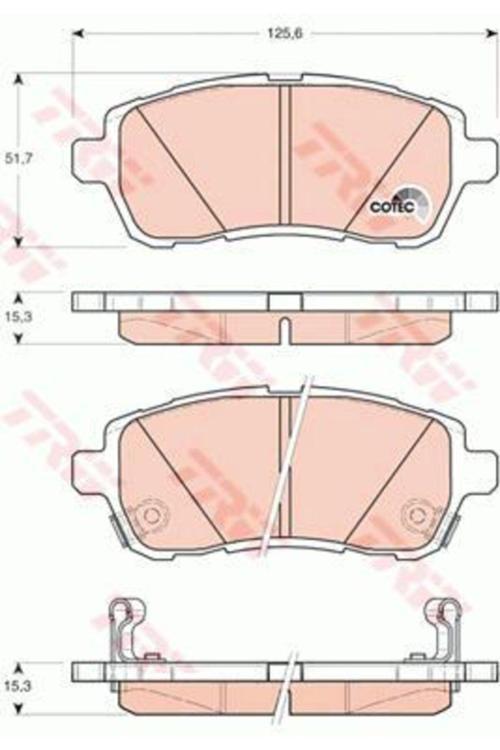 Ford Fiesta Vı 2008- Ön Balata Marka
