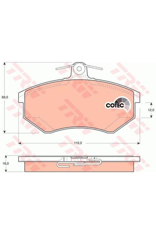 Volkswagen Golf 2 Ön Balata Marka