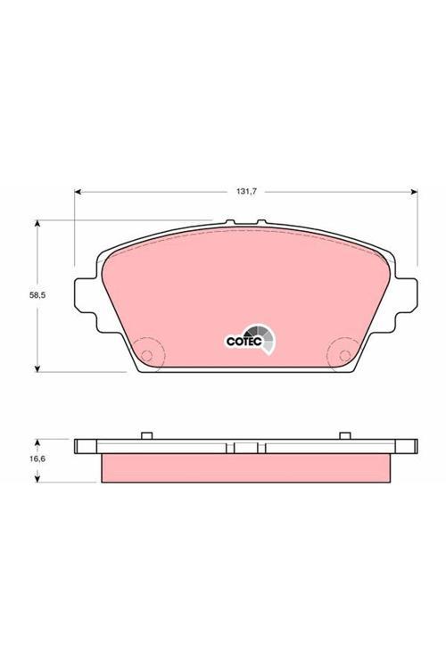 On Fren Balatası Prımera P12 03-10 Gdb3291