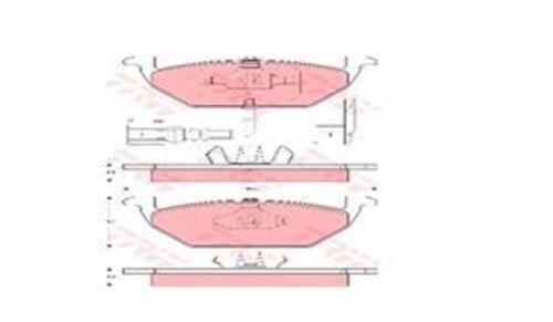 Gdb1386 Fren Balatası Ön Fişli Golf Iv 97- Golf V 03- Golf Vı 08- Bora 98- Polo Iv 01- J 05- Beetle 11- Fren Balatası 37983196