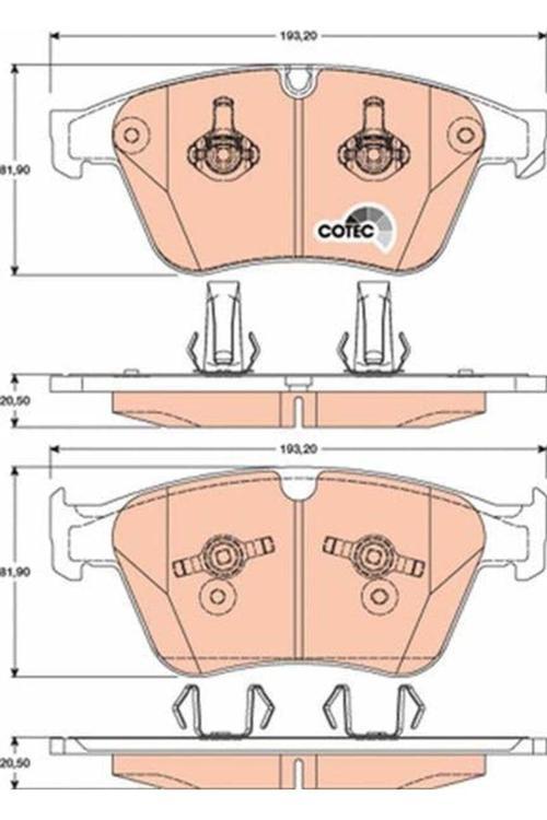 Fren Balatası On Mercedes Ml-Class W164 Ml 63 Amg 06 11