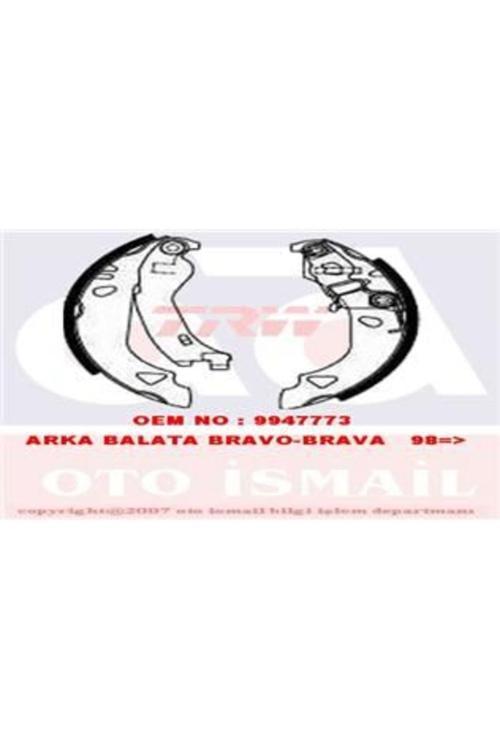 Gs8570 Kampana Balata Brava 95- Bravo 95- Punto 93-00 180X32