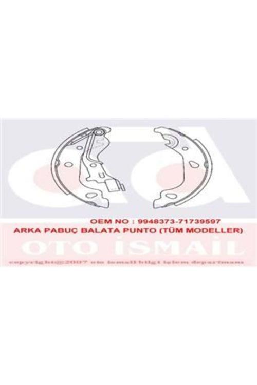 Gs8687 Kampana Balata Punto 99-12 Punto Van 180X32