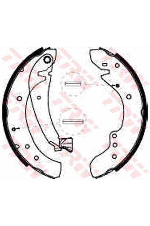 Arka Pabuç Balata Boxer 94-4.02 Ducato 94-2.02 Jumper 94-2.02 1400Kg 254X57