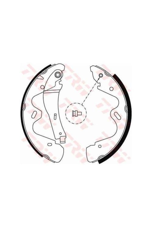 Pabuclu Balata (280X65Mm) Terrano Iı R20 96- -Gs8483