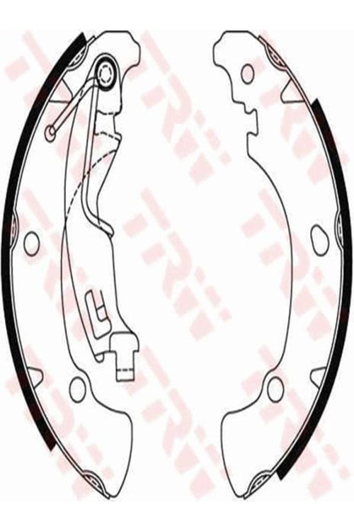 Gs8488 Kampana Balata (Fiat:Idea 1.2 16V 1.3 Jtd 1.4 1.4 16V 04-/Punto 1.4 77362449 (Wc116844)