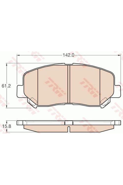 Fren Balatası Ön Cx-5 11