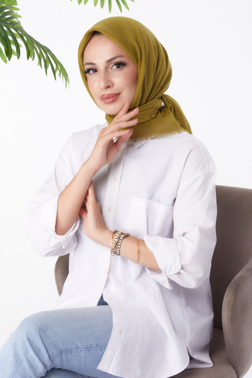 Eşarp Yağ Yeşili - 26146