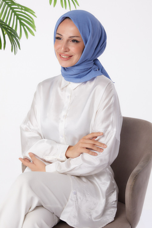 Eşarp Mavi - 26017