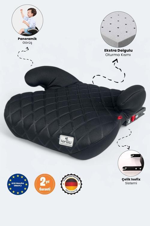 Coolbaby Sirius Isofix 15-36 Kg Isofixli Oto Koltuğu Yükseltici - Black