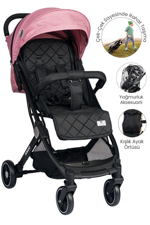 Fiorano Kabin Boy Bebek Arabası - Rose Quartz