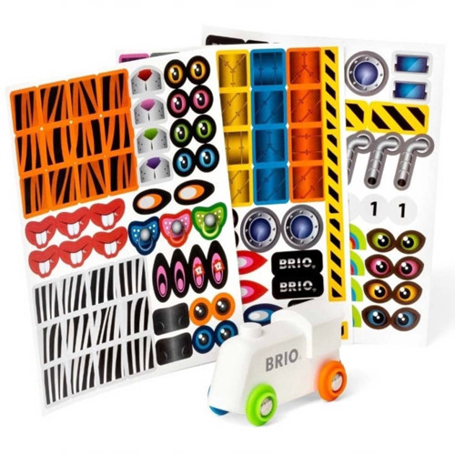 Çocuk Brio Sticker Yapıştırmalı Tren 33979