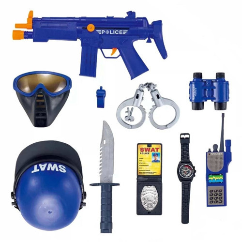 Çocuk Power Gun Polis Seti 34330