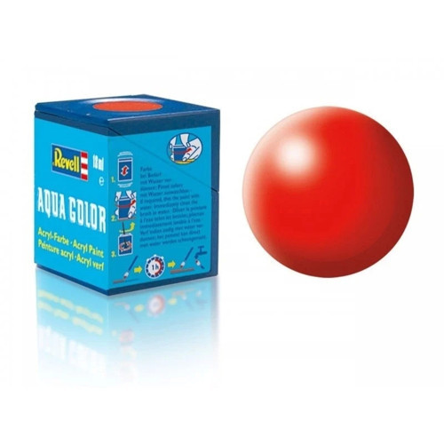 Çocuk Revell 332 - Aqua Color Luminous Red - Silk Boya - 18 ml