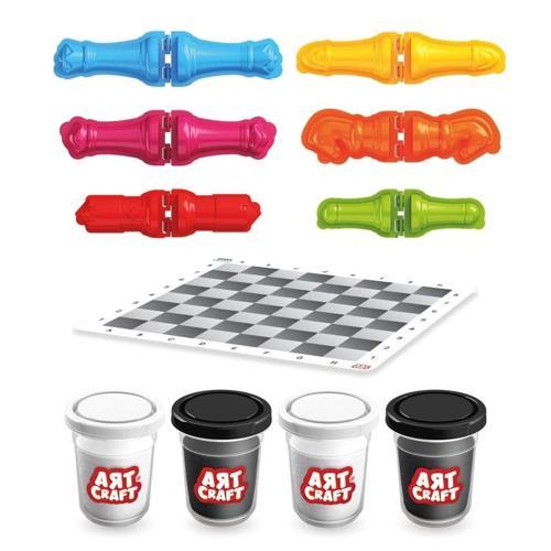 Çocuk Satranç Hamur Set