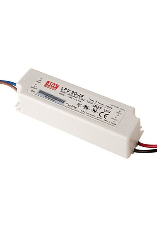 Lpv-20-24 24Vdc 0.84Amp Ip67 Güç Kaynağı