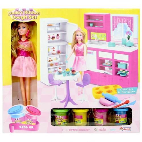 Çocuk Linda'nın Mutfağı Oyun Hamuru Seti
