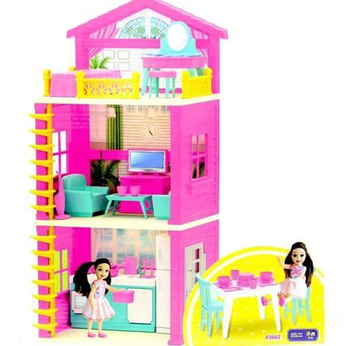 Çocuk Lola'nın 3 Katlı Ev Seti
