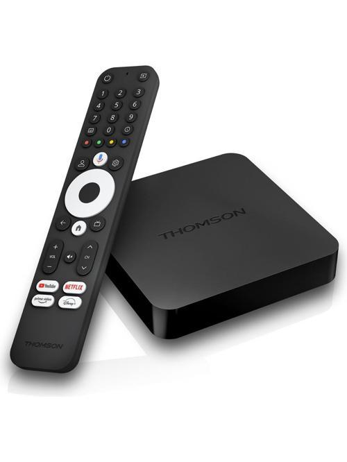 Streaming Box 240G, 4K Uhd, Dolby Atmos, Dolby Digital+, Google Ses Kontrolü, Wifi, 2gb Ram + 8gb Rom, Dahili Ch