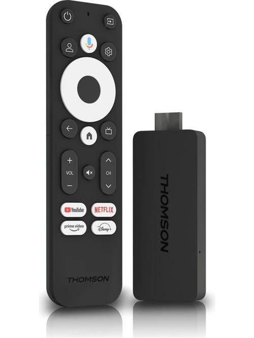 Streaming Stick 140 TV Stick 4K UHD Dolby Atmos Chromecast Android TV Media Player