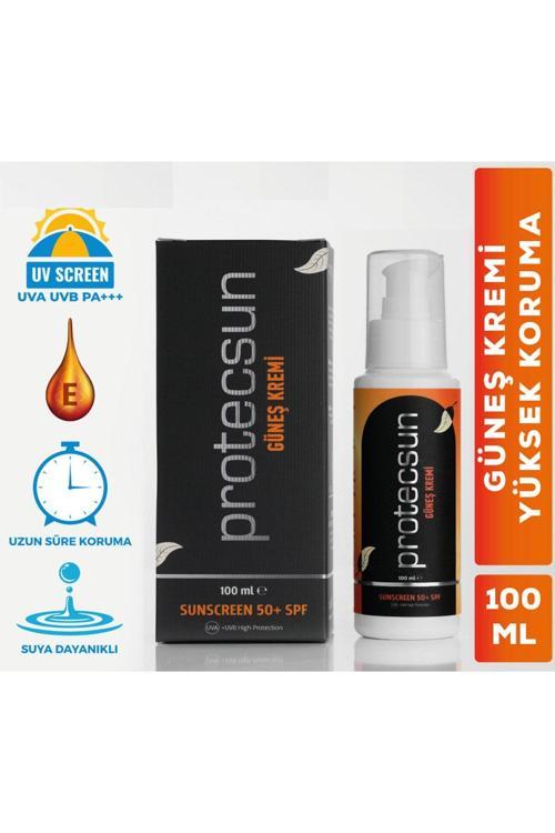Spf 50+ Tüm Ciltler İçin UVA+UVB Yüksek Korumalı, Vitaminli Yüz&Vücut Güneş Kremi 100 Ml