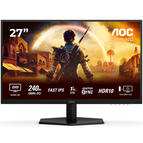 Q27G42ZE 27" 260Hz (OC) 1ms HDMI DP AdaptiveSync HDR10 QHD FAST IPS Gaming Monitör