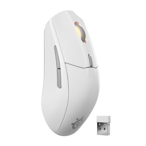 Rival 3 Wireless Gen 2 Gaming Mouse - 2.4GHz ve Bluetooth Bağlantı - Beyaz