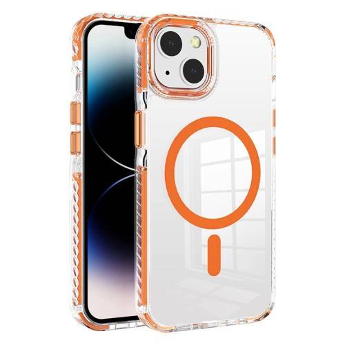 Apple iPhone 13 Kılıf M-safe Şarj Özellikli Airbagli Takılabilir Askı Aparatlı Zore Nana Kapak