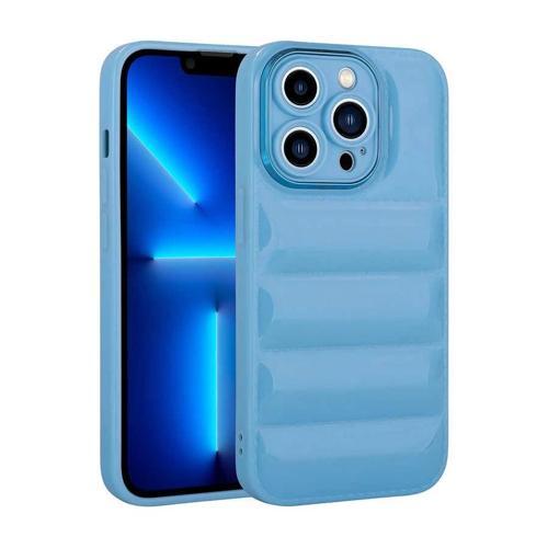 Apple iPhone 13 Pro Max Kılıf Kamera Korumalı Parlak Airbag'li Zore Galya Kapak