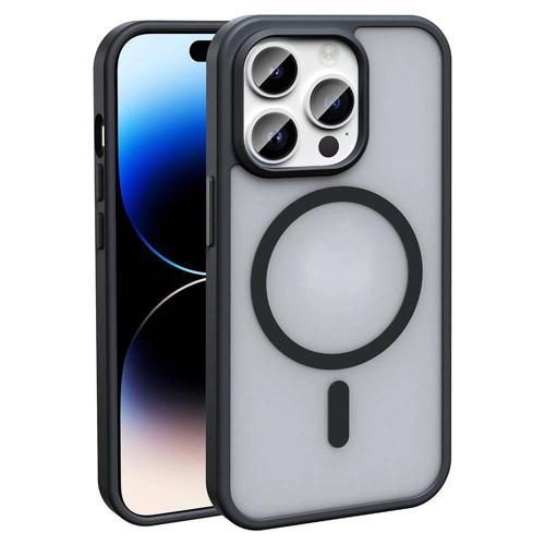 Apple iPhone 14 Pro Kılıf M-safe Şarj Özellikli Mat Arka Yüzey Zore Sio Kapak