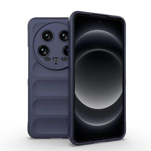 Xiaomi Mi 14 Ultra Kılıf Esnek TPU Oyuklu Arka Yüzey Tasarımlı Zore Etnik Silikon Kapak